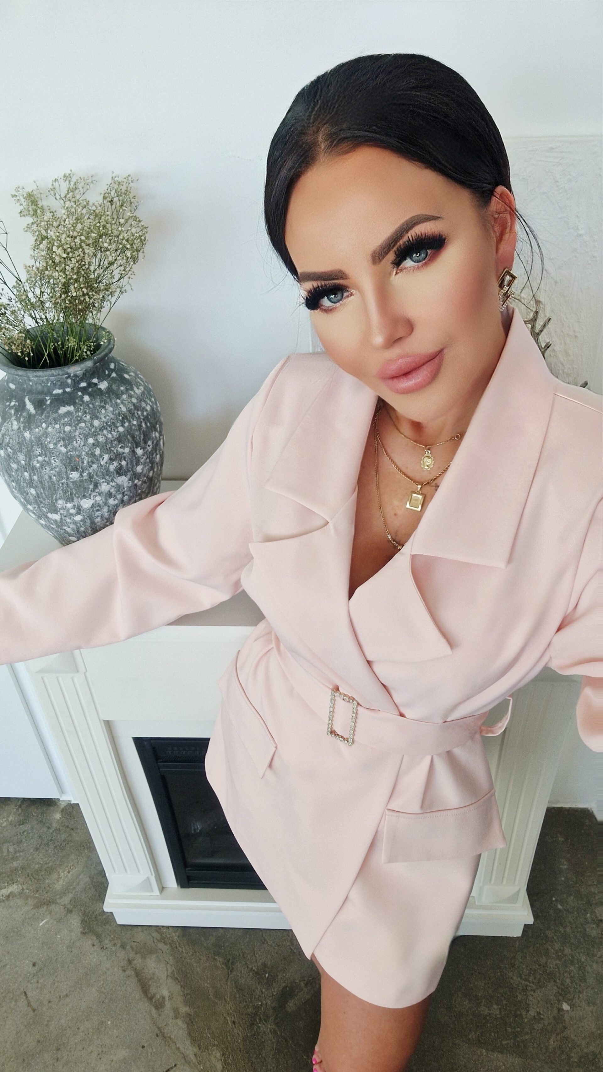 Marynarko- Sukienka z Paskiem La Milla