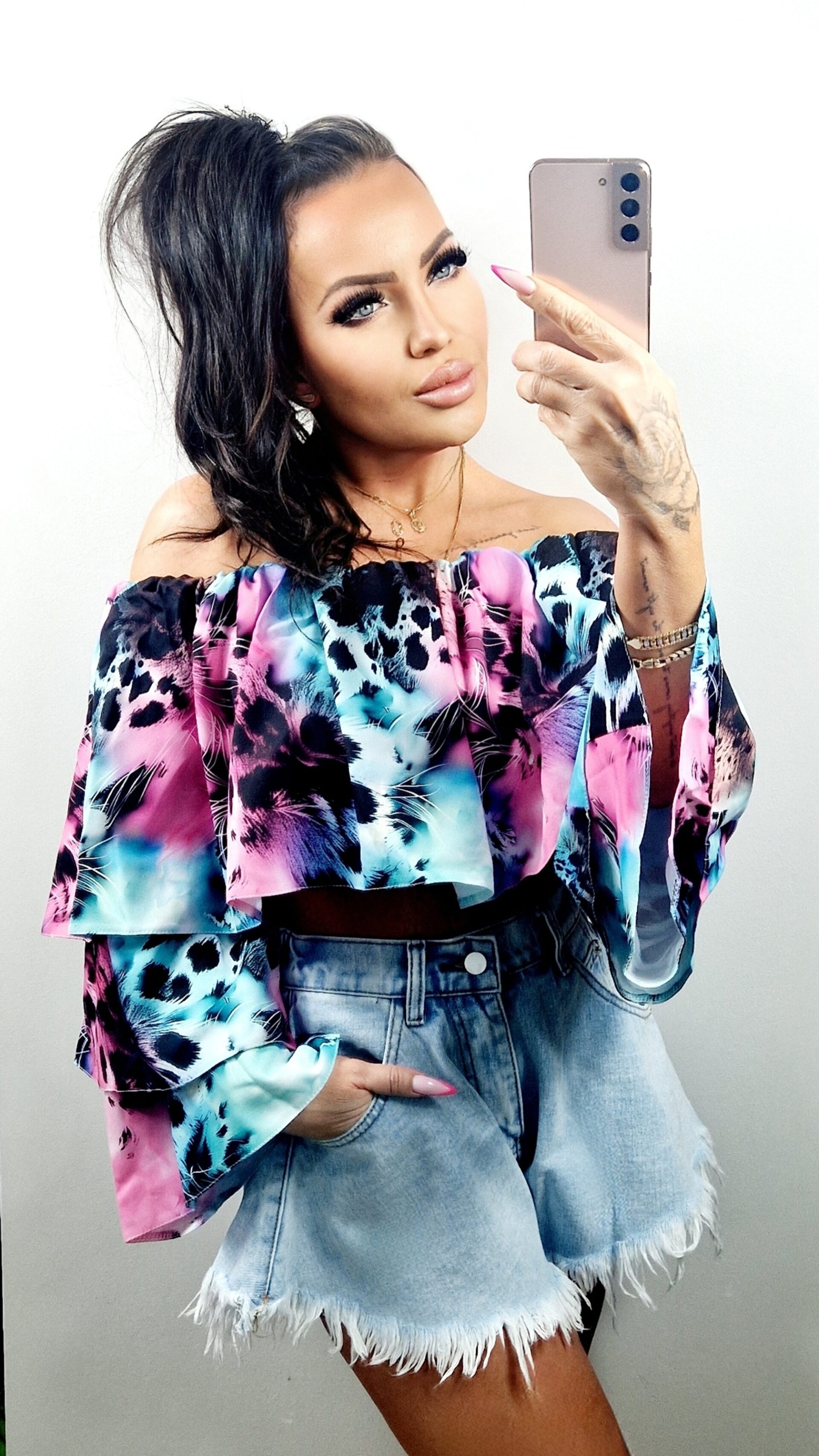 Bluzka Hiszpanka Z Długim Rękawem MILLAGRO